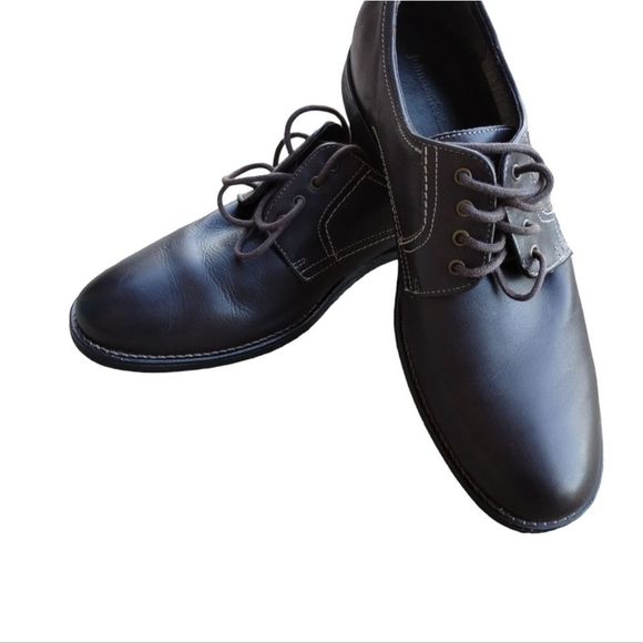 Johnston and Murphy Brown oxford men\'s dress shoes size 9.5 main image 5